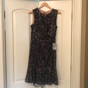 Eliza J navy dress